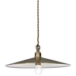 Ideal Lux - Sospensione Rustica-Country Cantina Metallo Ottone Brunito 1 Luce E27