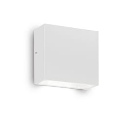 Ideal Lux - Applique Moderna Tetris-1 Alluminio Bianco 1 Luce 3W 3000K Luce Calda