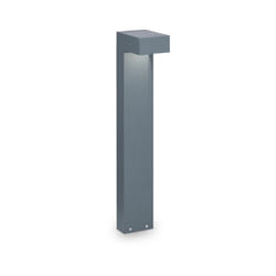 Ideal Lux - Piantana Moderna Sirio Alluminio Antracite 2 Luci 3W 3000K Luce Calda H60Cm