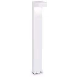 Collezione SIRIO ILLUMINA CON STILE MODERNO I TUOI SPAZI Palo con corpo luce in alluminio verniciato a polveri bianco. Diffus ...