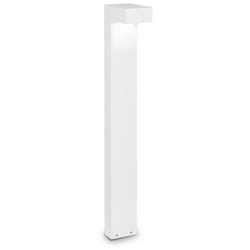 Piantana Moderna Sirio Alluminio Bianco 2 Luci 3W 3000K Luce Calda H80Cm