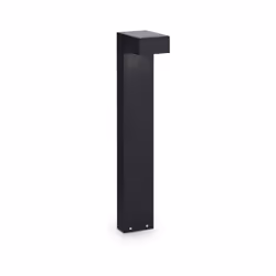 Collezione SIRIO ILLUMINA CON STILE MODERNO I TUOI SPAZI Palo con corpo luce in alluminio verniciato a polveri nero. Diffusor ...