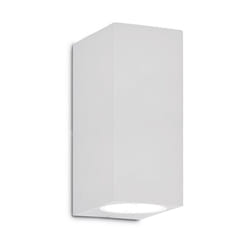 Applique Moderna Up Alluminio Bianco 2 Luci G9 3W 3000K Luce Calda