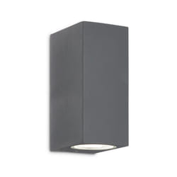 Ideal Lux - Applique Moderna Up Alluminio Antracite 2 Luci G9 3W 3000K Luce Calda
