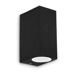 Ideal Lux - Applique Moderna Up Alluminio Nero 2 Luci G9 3W 3000K Luce Calda