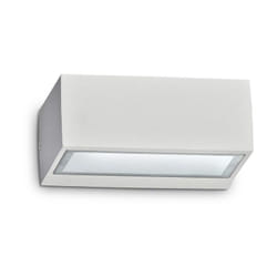 Ideal Lux - Applique Moderna Twin Alluminio Bianco 1 Luce G9 3W 3000K Luce Calda