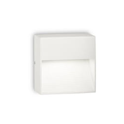 Ideal Lux - Applique Moderna Down Alluminio Bianco 1 Luce G9 3W 3000K Luce Calda