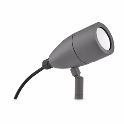 Collezione INSIDE RIFLETTORI ACCESI Lampada da esterni a 1 luce con mntatura in fusione d'alluminio verniciato a polveri antr ...