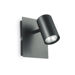 Ideal Lux - Applique Moderna Spot Metallo Nero 1 Luce Gu10
