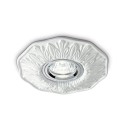 Tecnico Classico Polka Pietra - Cemento - Gesso Bianco 1 Luce Gu10
