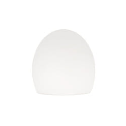 Paralume Moderno Clio-2 Materie Plastiche Bianco