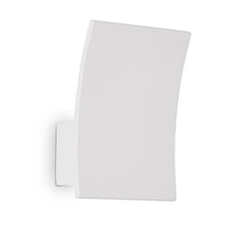 Ideal Lux - Applique Moderna Fix Metallo Bianco Led 5,5W 3000K Luce Calda