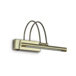 Ideal Lux - Applique Contemporanea Bow Metallo Ottone Brunito Led 2,5W Luce Calda