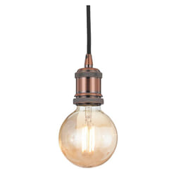 Ideal Lux - Sospensione Rustica-Country Frida Metallo Rame 1 Luce E27