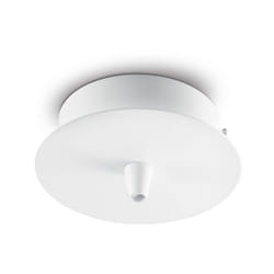 Rosone Standard All In Metallo Bianco 1 Luce