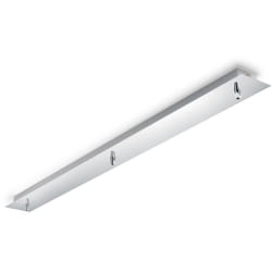 Rosone Lineare All In Metallo Cromo 3 Luci
