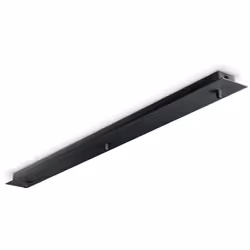 Collezione ROSONE ACCESSORI IDEAL LUX Rosone 3 luci nero..