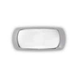 Ideal Lux - Applique Moderna Felix-2 Materie Plastiche Grigio 1 Luce E27