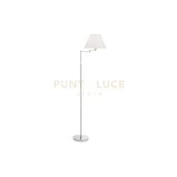 Lampada da terra 1 luce beverly PT1 cromo