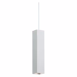 Collezione SKY SEMPLICI ED ESSENZIALI Sospensione moderna a 1 luce con rosone e diffusore in metallo vernicitao banco opaco.  ...
