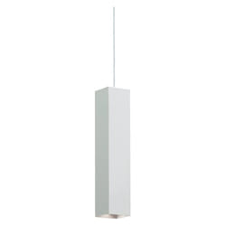 Sospensione Moderna Sky Metallo Bianco 1 Luce Gu10 7W 3000K Luce Calda