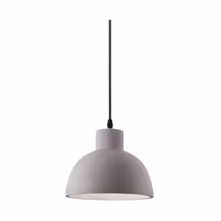 Collezione OIL-5 SOSPENSIONI IN CEMENTO DALLE LINEE RIGOROSE Sospensione dal design minimal a forma semisferica diam.20,5 cm ...