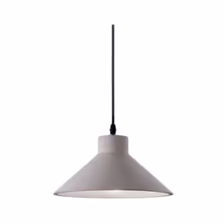 Collezione OIL-6 SOSPENSIONI IN CEMENTO DALLE LINEE RIGOROSE Sospensione dal design minimal a forma piramidale diam.25 cm 1 E ...