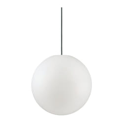Ideal Lux - Sospensione Moderna Sole Alluminio Bianco 1 Luce E27 D30Cm