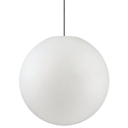 Ideal Lux - Sospensione Moderna Sole Alluminio Bianco 1 Luce E27 D50Cm