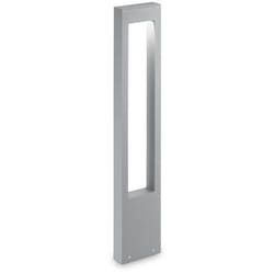 Piantana Moderna Vega Alluminio Grigio 1 Luce G9 3W 3000K Luce Calda
