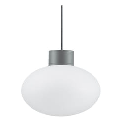 Sospensione Moderna Clio Alluminio Antracite 1 Luce E27