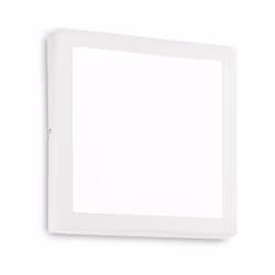 Collezione UNIVERSAL PER ILLUMINARE OGNI SPAZIO Applique a Led con montatura in metallo con finitura in bianco. Diffusore a l ...