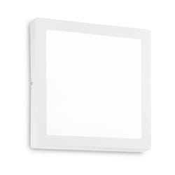 Ideal Lux - Applique Moderna Square Universal Alluminio-Plastiche Bianco Led 25W 3000K D30