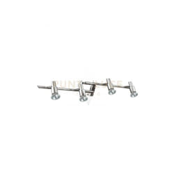 Lampada da soffitto slem PL4 cromo