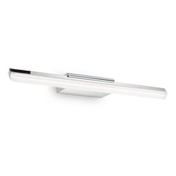 Ideal Lux - Applique Moderna Riflesso Alluminio Cromo Led 11W 3000K Luce Calda