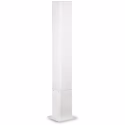 Collezione EDO ESTERNI MODERNI Palo basso per esterno con montatura in fusione d'alluminio verniciato a polveri colore bianco ...