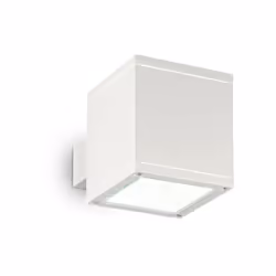 Collezione SNIF MODERN WALLAMPS Applique a 1 luce con corpo luce quadrato in alluminio pressofuso verniciato bianco.. Doppio  ...