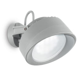 Ideal Lux - Applique Moderna Litio Materie Plastiche Grigio 1 Luce Gx53