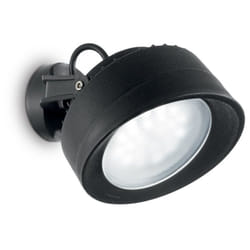 Ideal Lux - Applique Moderna Litio Materie Plastiche Nero 1 Luce Gx53