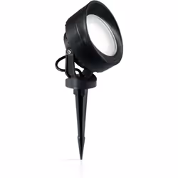 Collezione LITIO LUCE PUNTATA SULL'ESTERNO Lampada da terra per esterni a 1 luce con corpo luce e diffusore in resina: inatta ...