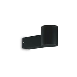 Applique Moderna Clio Alluminio Nero 1 Luce E27