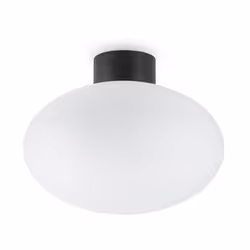 Collezione CLIO SFERE SINUOSE Plafoniera da esterno 1 Luce E27 max 60 W. Articolo componibile con montatura in alluminio estr ...