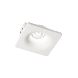 Lampada Da Incasso Moderna Zephyr Gesso Bianco 1 Luce Gu10 D12