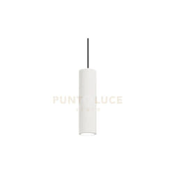 Ideal Lux - lampada a sospensione 1 luce oak SP1 round bianco