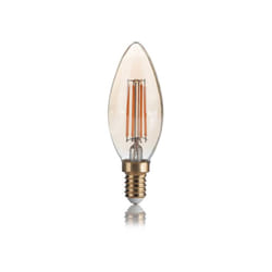 10 Lampadine Led Oliva E14 4 Watt 2200 k Vintage Ambra
