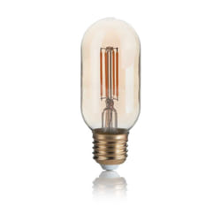 10 Lampadine Led Bombata E27 4 Watt 2200 k 300 Lm Vintage Ambra