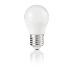 10 Lampadine Led Power Sfera E27 6 Watt 3000 k 600 Lm Bianca