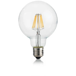 10 Lampadine Led Globo D95 E27 8 Watt 4000 k 920 Lm Trasparente