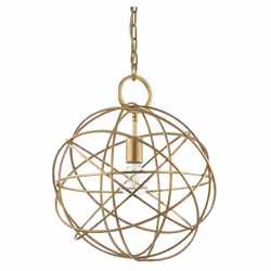 Collezione KONSE SOSPENSIONI ORBITALI Sospensione a 1 luce con montatura ed elementi decorativi interamente in metallo. Finit ...