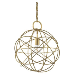 Ideal Lux - Sospensione Contemporanea Konse Metallo Oro 1 Luce E27